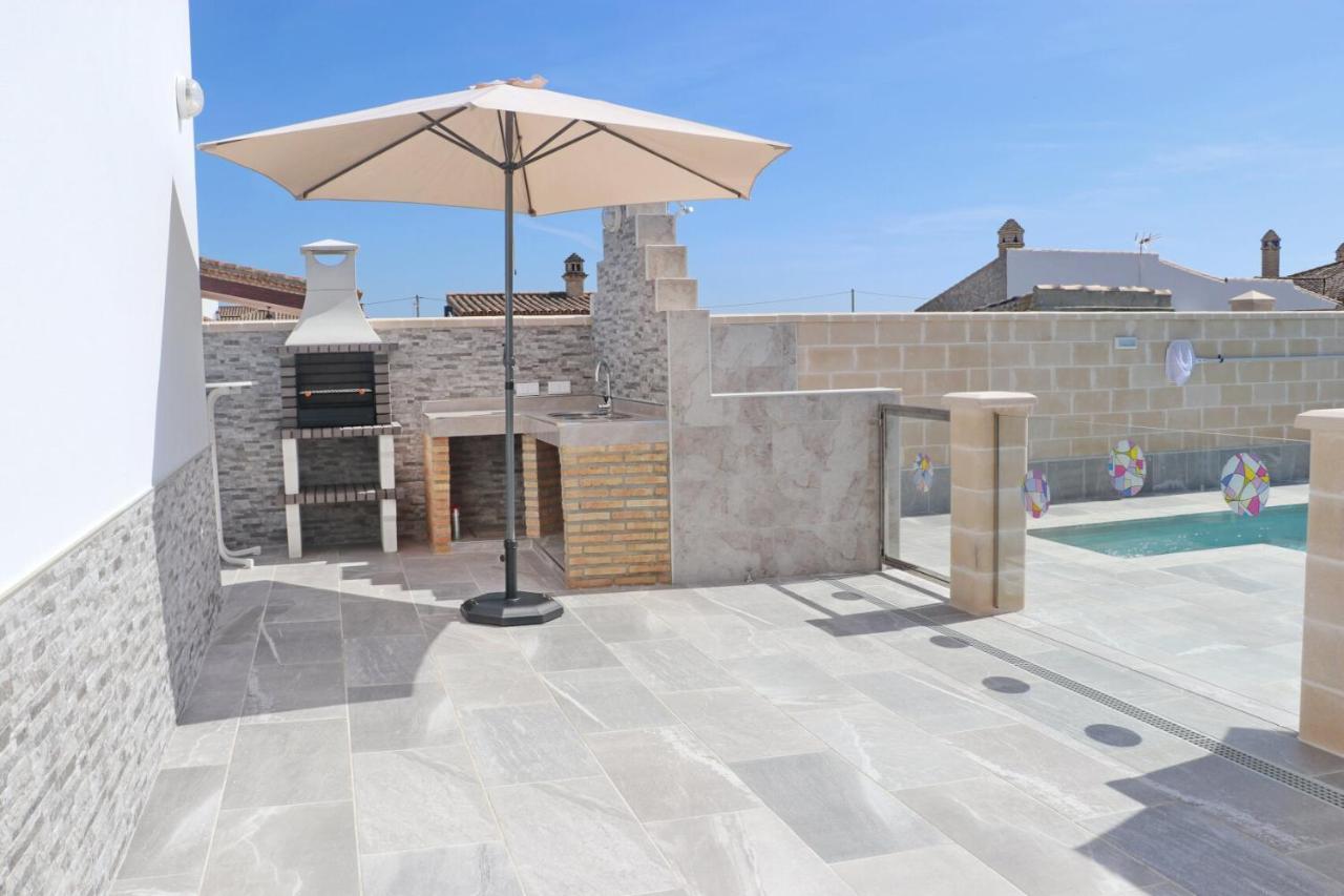 Chalet Puente Tabla con piscina privada Conil De La Frontera Esterno foto